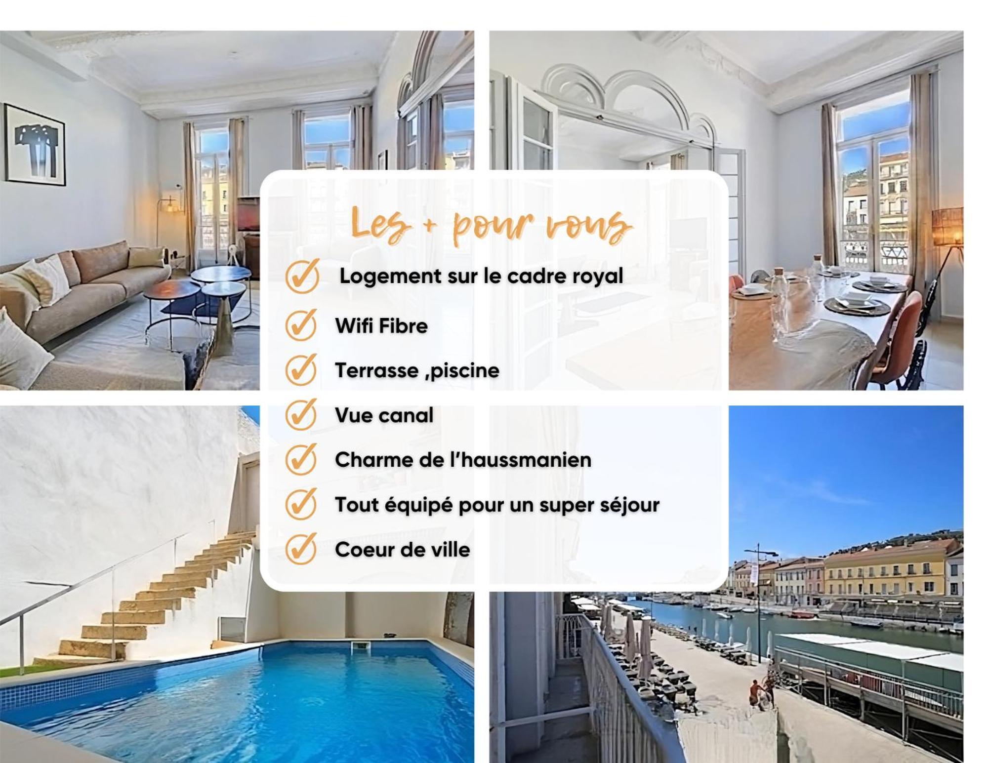 Le Cadre Royal Avec Piscine Apartment